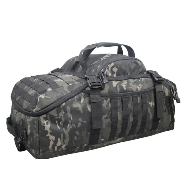 Sac de sport et de voyage 3 en 1 Sac à dos et sac à bandoulière Avec des séparateurs Capacité 45 l 60 x 30 x 25 cm Nylon 600D Pour le fitness 1