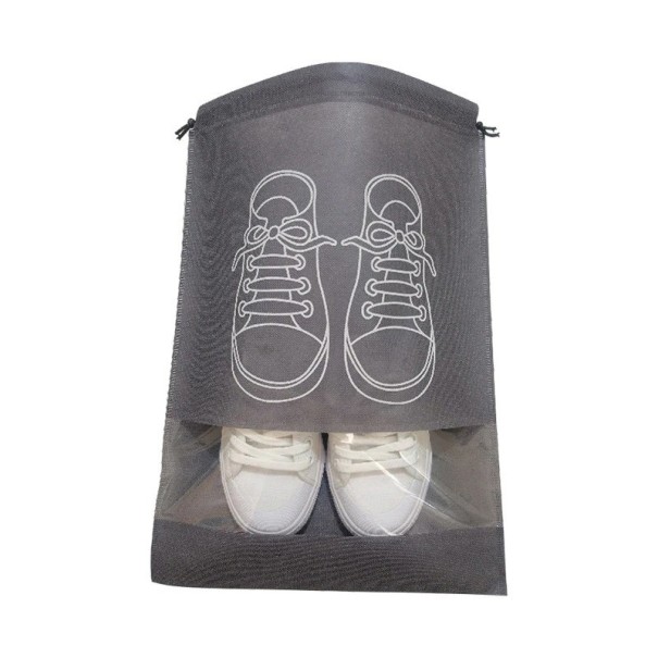 Sac de voyage pour chaussures 5 pcs gris 40-44