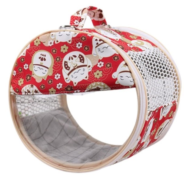 Sac de voyage pour rongeurs C893 rouge