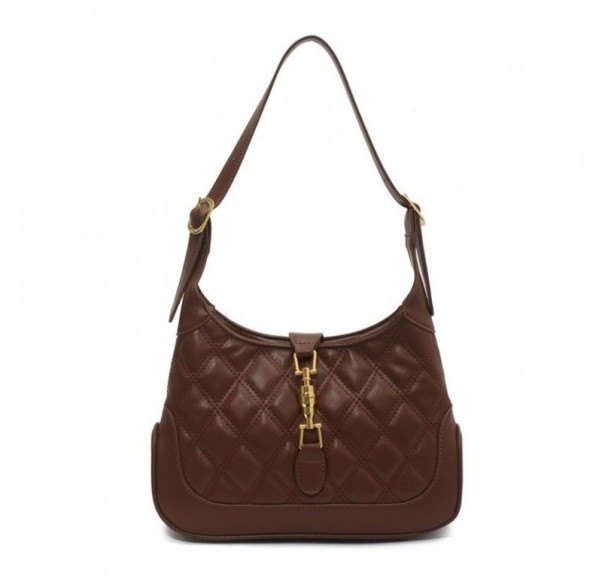 Sac en cuir pour femmes M1329 marron