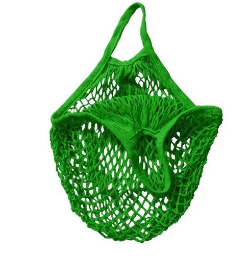 Sac en filet pour les courses J997 vert