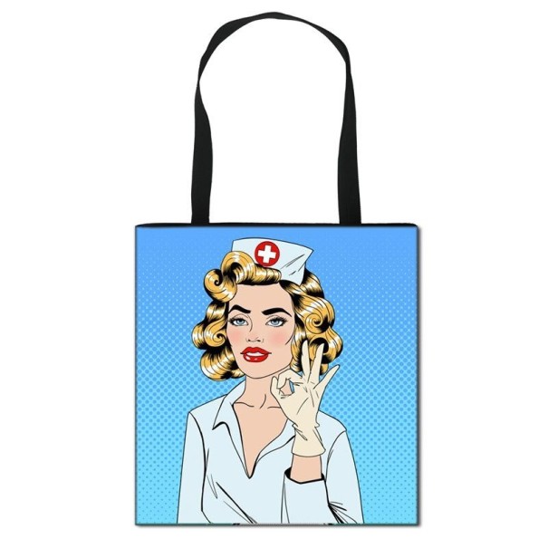 Sac en toile pour femme infirmière S 4