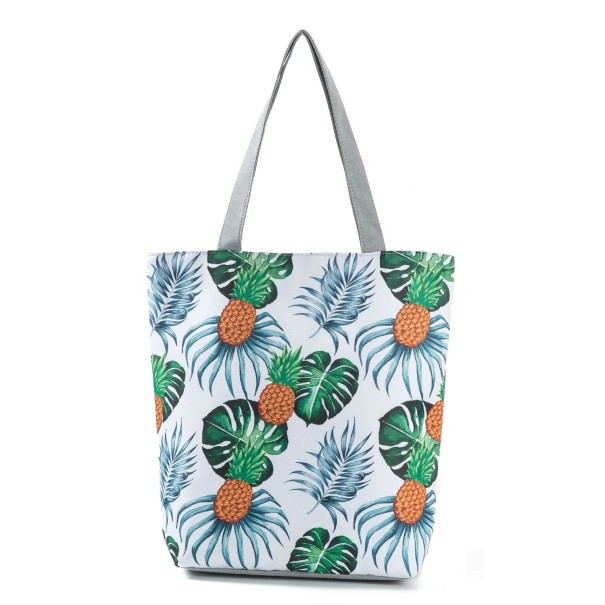 Sac en toile pour femmes avec des ananas 4