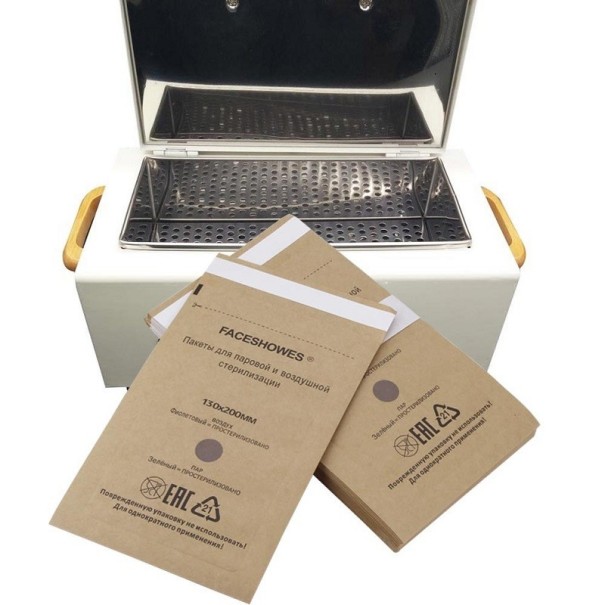 Sacchetti per sterilizzazione 130 x 200 mm 100 pz 1