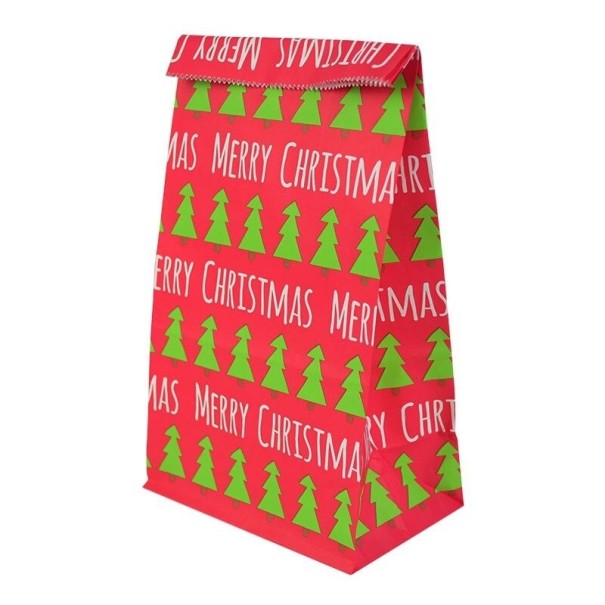 Sacchetti regalo di Natale 10 pz C605 1