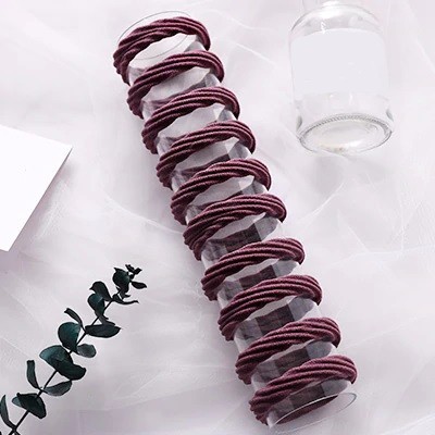 Sachet de élastiques à cheveux - 10 pcs 6