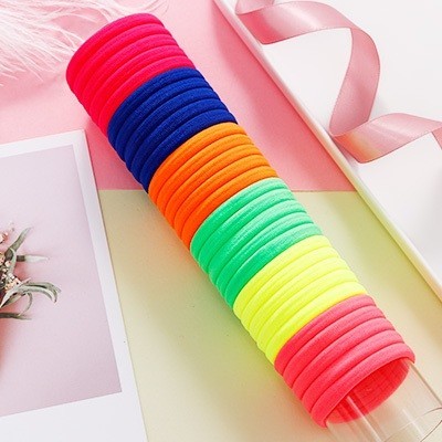 Sachet de élastiques à cheveux - 100 pcs 4