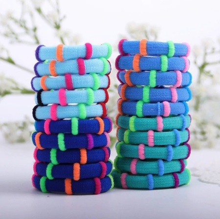 Sachet de goupilles colorées pour cheveux - 20 pcs 5