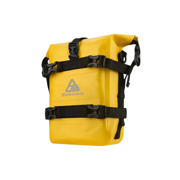 Saco à prova de água para o para-choques da moto Plato 500D para BMW e HONDA Saco de ferramentas com revestimento de teflão Resistente ao desgaste e à sujidade amarelo