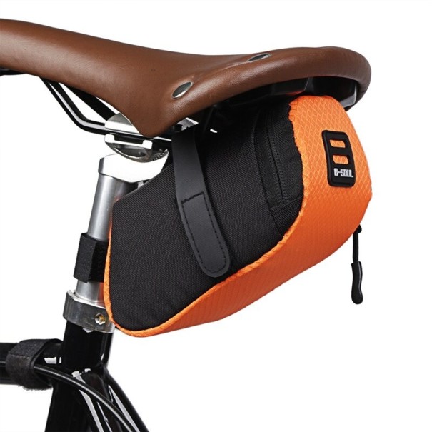 Saco de bicicleta para baixo do selim T846 laranja
