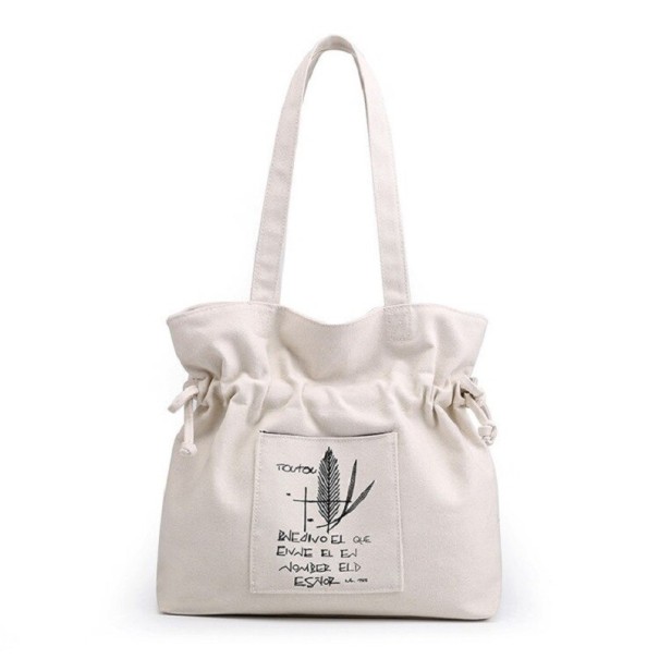 Saco de Lona Feminino M1565 creme