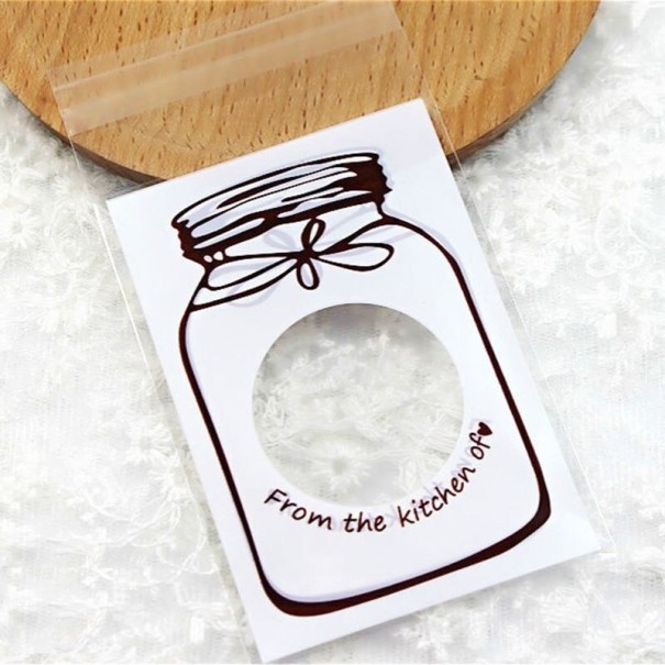 Saco de presente para doces 50 unid branco S