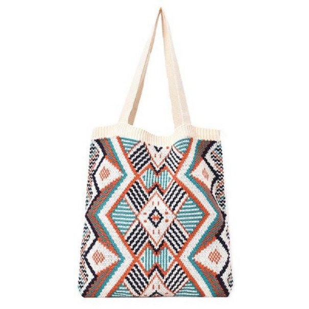 Saco etno feminino M1467 branco