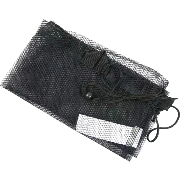 Saco para equipamento de mergulho 60 x 26,5 cm Rede de nylon com cordão de aperto Saco de secagem rápida para armazenamento de utensílios aquáticos 1