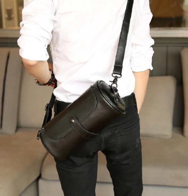 Sacoche pour homme T366 noir