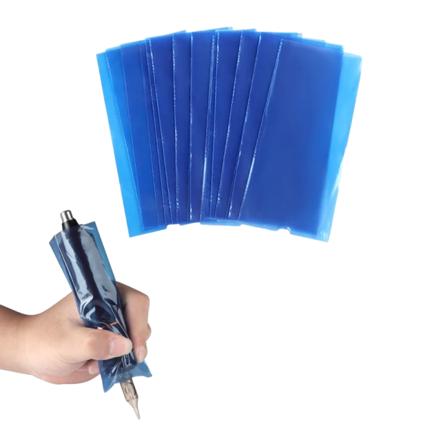 Sacos para máquina de tatuagem Embalagem de proteção para máquina de tatuagem Embalagem descartável para máquina 100 pcs 12,6 x 5,2 cm 1