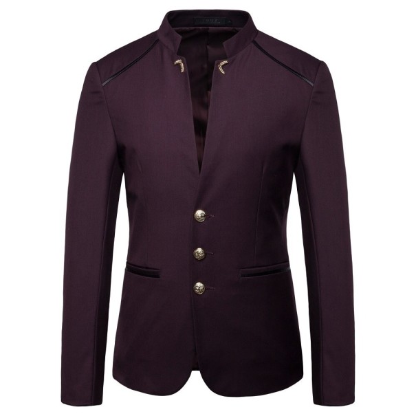 Sacou bărbătească F399 burgundy S