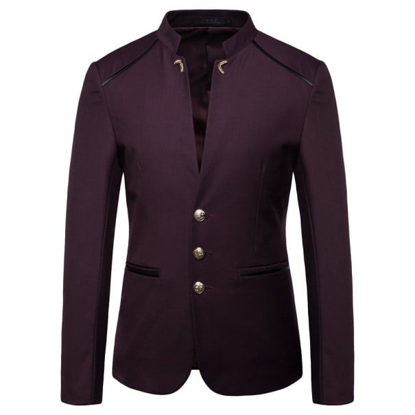Sacou bărbătească F399 burgundy XS