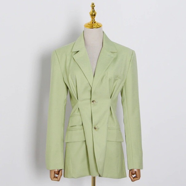 Sacou de damă B1227 verde deschis M Sacou de damă B1227 verde deschis M