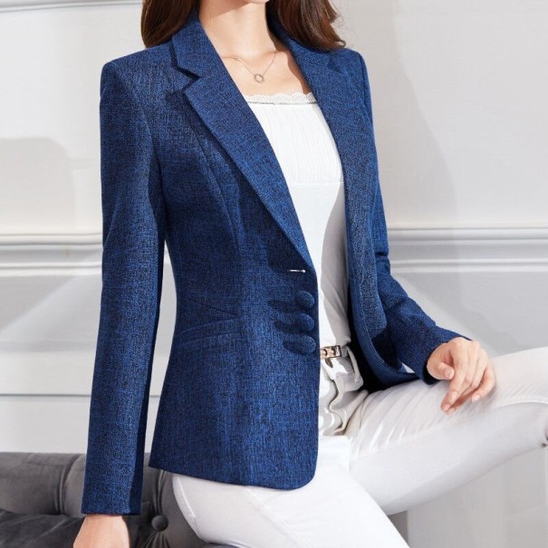 Sacou de dama P2409 albastru XXL