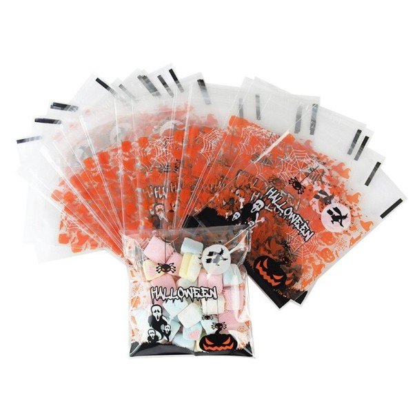 Sacs cadeaux d'Halloween 50 pcs 4