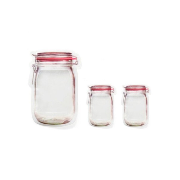 Sacs ZIP refermables 10 pcs M