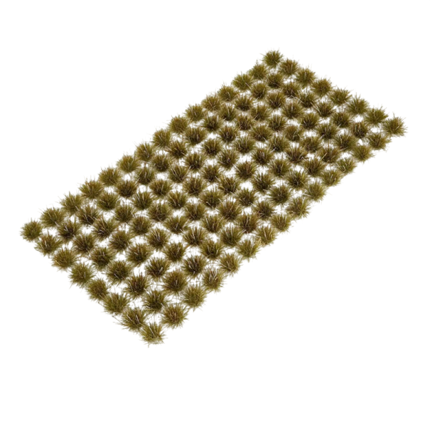 Sada 120 ks trsů trávy 6 x 8 mm Miniaturní travní chomáčky Dekorace pro dioráma a modelovou krajinu 6