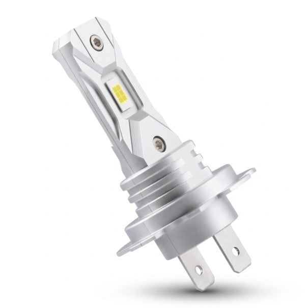 Sada 2 ks LED autožárovek LupuAuto H7 18 000 lm 6000 K Bílé světlo Bez ventilátoru Rozměry 8 x 7 x 4 cm Do světlometů automobilu 1
