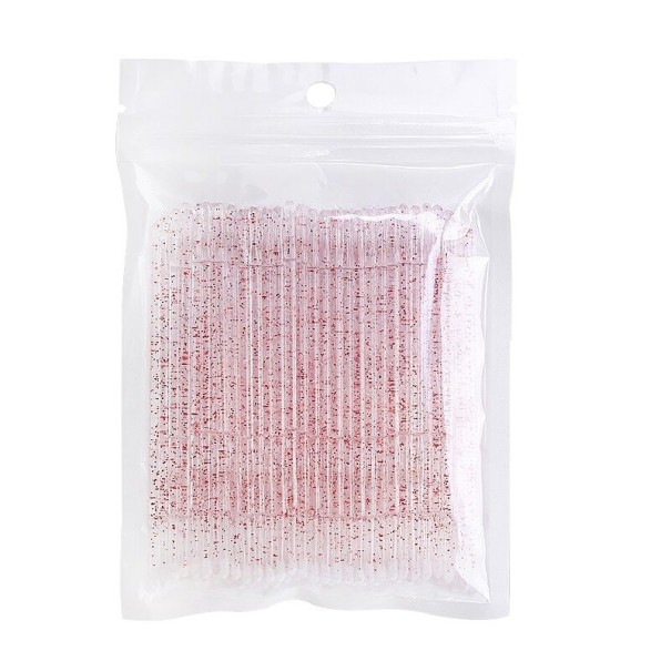 Sada de micro-brosses pour cils P3312 rouge 50 pcs