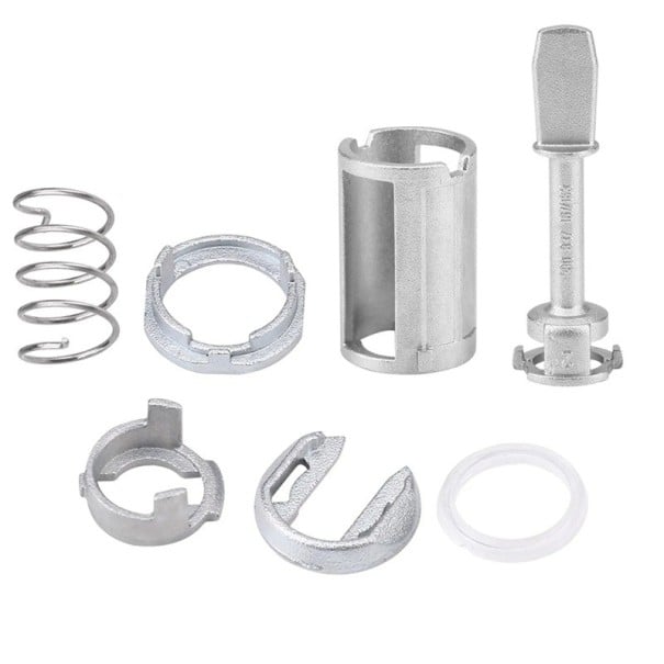 Sada na opravu zámku dveří auta 7 ks kovová 3B0 837 167/168 pro přední levé i pravé dveře VW Passat Seat Leon Toledo Arosa Lupo 1