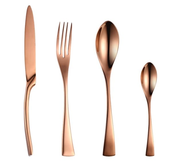 Sada příborů 24 ks C135 měděná