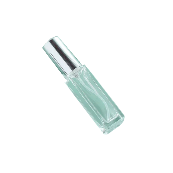 Sada skleněných flakonků na parfém 10 ml 8,5 × 1,8 cm skleněné plnitelné lahvičky s rozprašovačem na parfém nebo cestování průhledná