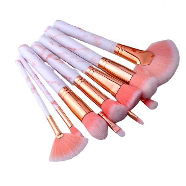 Sada štětců na make-up 10 ks 6