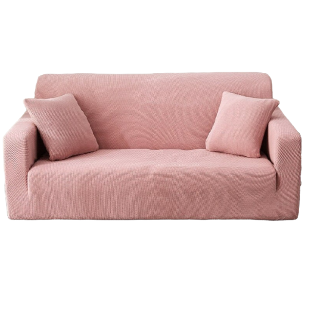 Sædebetræk rosa 2-personers sofa (135 - 170 cm)