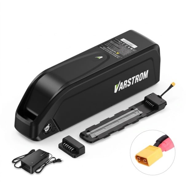 Sæt med midtmotor Tongsheng TSDZ8 48 V 750 W Batteri 48 V 20 Ah 960 Wh Bluetooth skærm EKD01 2,4" Bremse sensor Sort Til elcykel 1