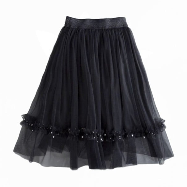 Saias para meninas L1076 preto 5