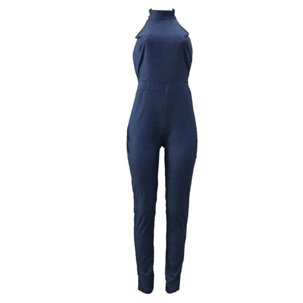 Salopetă din denim pentru femei A2915 S