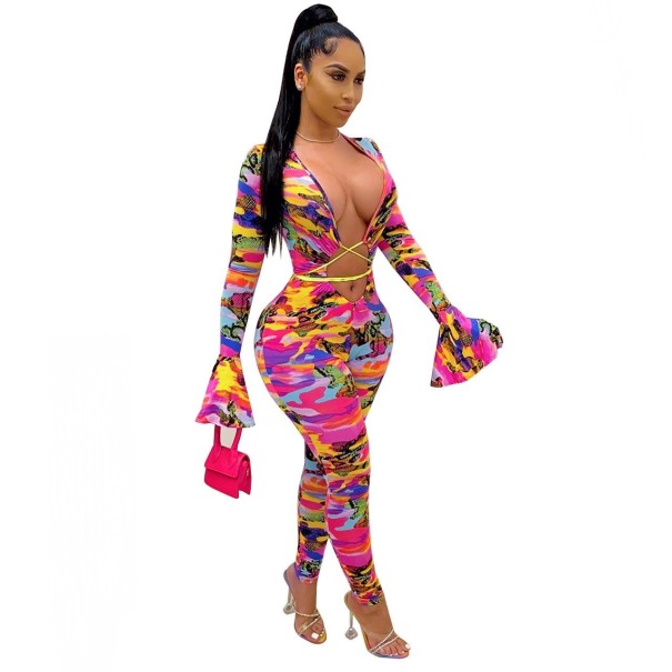 Salopette camouflage pour femmes A2549 M