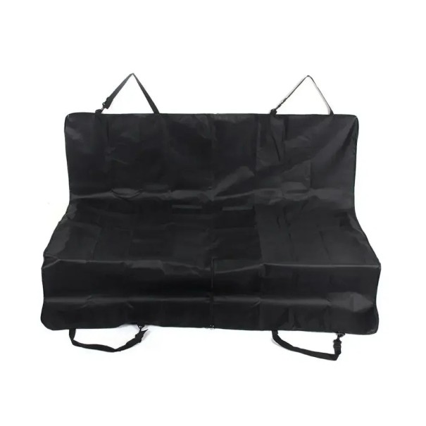 Saltea impermeabilă pentru animale de companie pentru mașină 130 x 144 cm, protecție împotriva murdăriei, umezelii și părului pentru câini negru