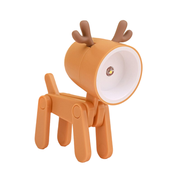 Sammenklappelig hjortelampe orange