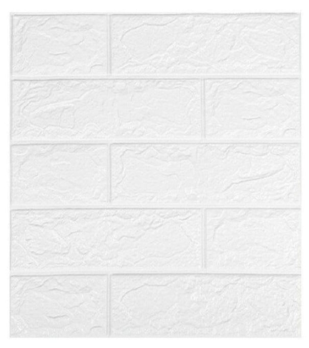 Samolepiaca tapeta na stenu 35 x 38 cm biela
