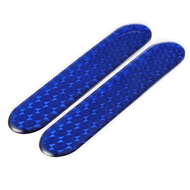 Samolepiace reflexné pásky 2 ks modrá