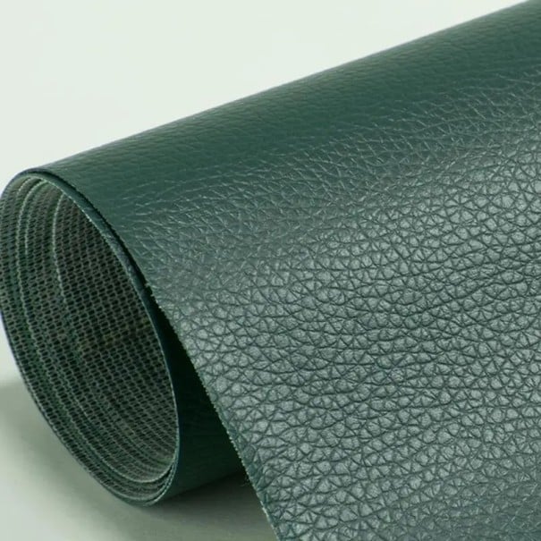 Samolepící opravná záplata na kůži 20x30 cm Silná záplata na opravu pohovek, autosedaček, kabelek a kožených sedadel Voděodolná náplast zelená