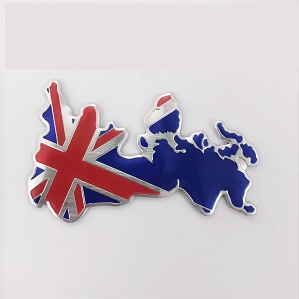 Samolepka na auto vlajka Veľkej Británie 1