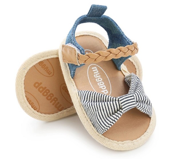 Sandaler med tofflor för flickor