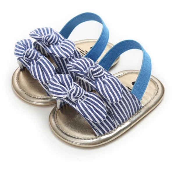 Sandales pour filles avec nœuds 6-12 mois C