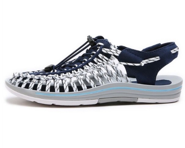 Sandales pour hommes blanc 43