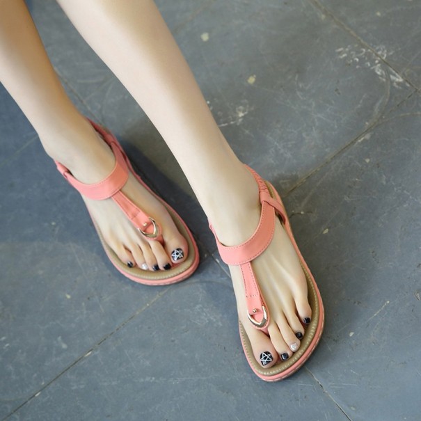 Sandalias de mujer Ewa rosa 42