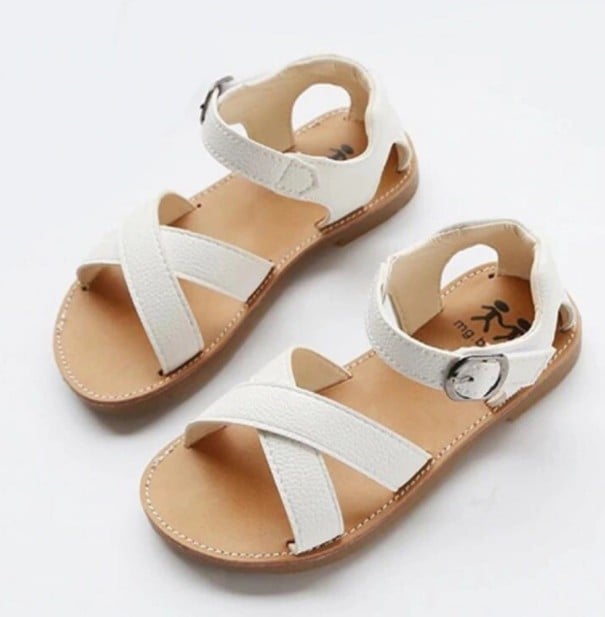 Sandalias de niña Melissa blanco 27