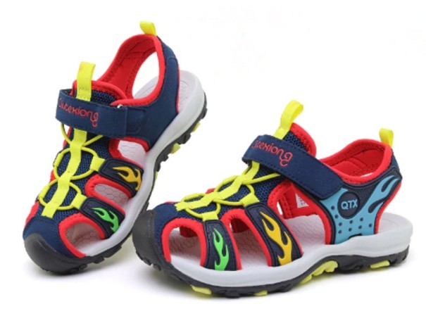 Sandalias de niño con llamas rojo 33,5